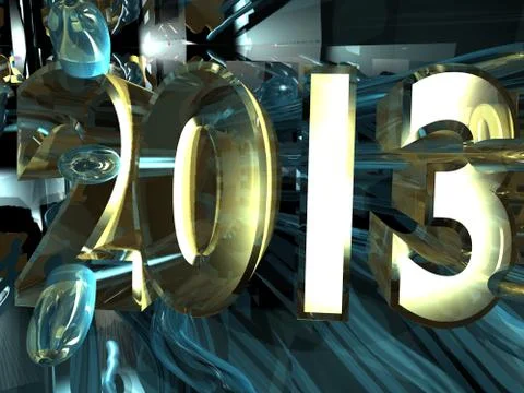 New 2013 year Foto stock