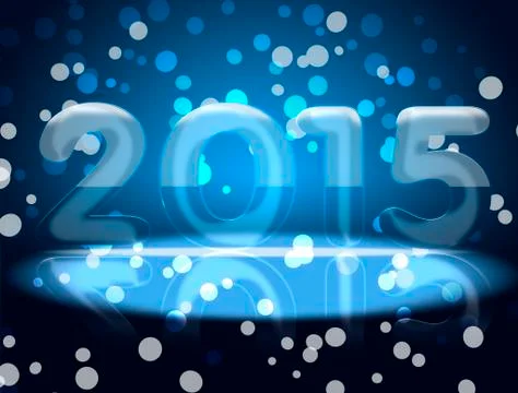 New 2015 Stock Illustration