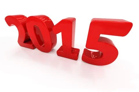 New 2015 year Illustrazione stock