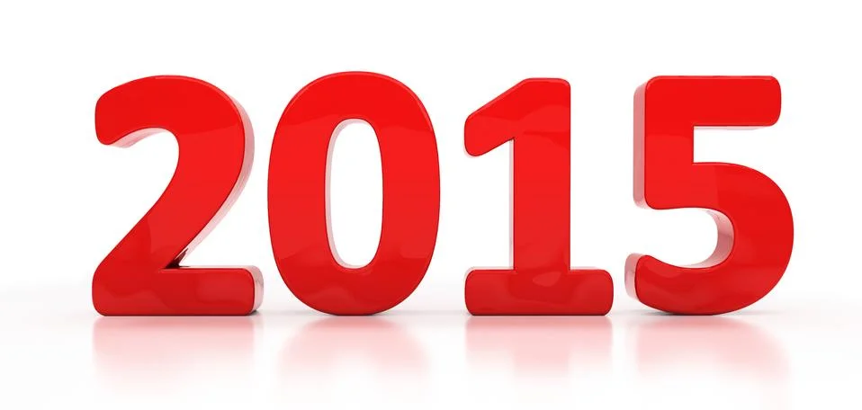 New 2015 year Stock Illustration