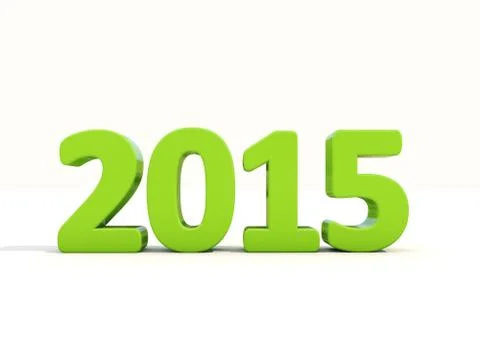New 2015 year Stock Illustration