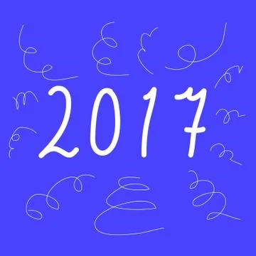 New 2017 Stock-Illustration