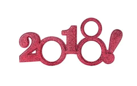 New 2018 year Foto stock