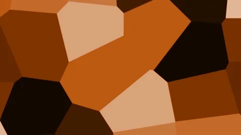 New abstract background black brown plates pattern animation Stock Footage 150266202