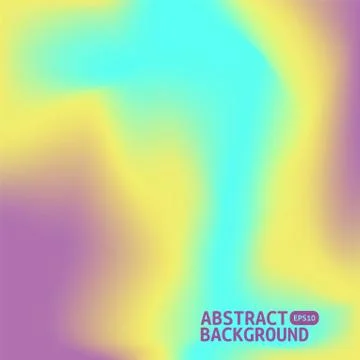 New abstract screen gradient mesh background. Colorful smooth banner template Stock Illustration