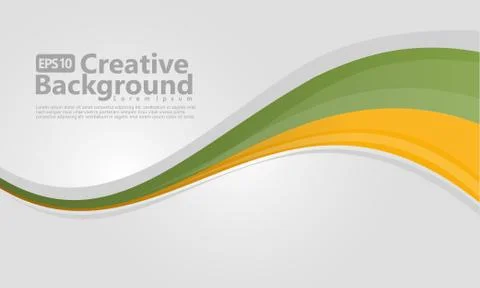 New abstract wave style creative background Stock Illustration