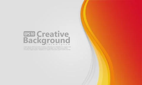 New abstract wave style creative background 库存插图
