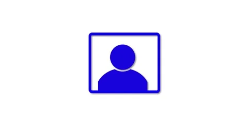 New account icon, simple design add concept animation. Video stock 259800423