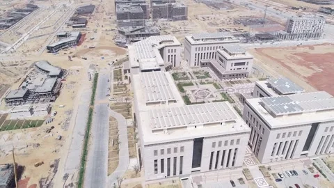 New Administrative Capital Stock Footage 248308915