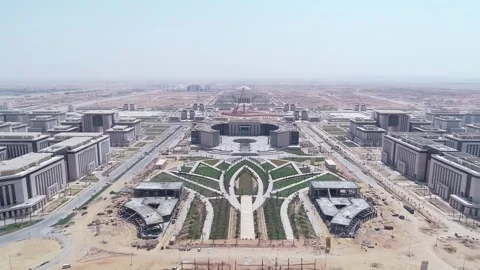 New Administrative Capital Stock Footage 248308970