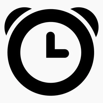 New alarm clock icon Stock Illustration