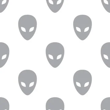 New Alien seamless pattern 스톡 일러스트