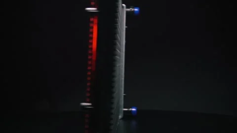 A new aluminum radiator Vídeo Stock 244042053