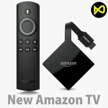 New Amazon Fire TV (2017) 3D Model