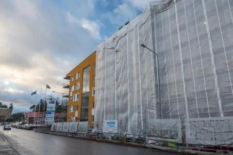 New appartment complex Stock Photos