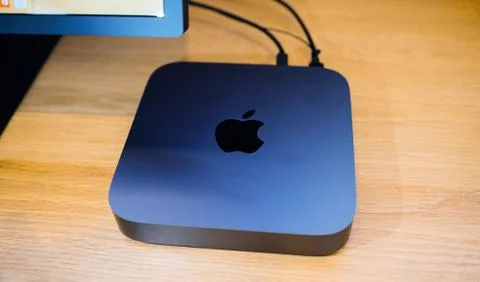 New Apple Mac Mini 2018 computer Stockfoto's