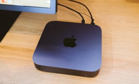 New Apple Mac Mini 2018 computer Stockfoto's