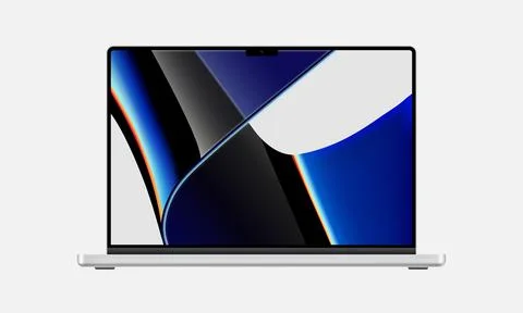 New Apple MacBook Pro Stock Illustration