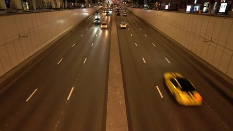 New Arbat_1 Stock Footage 136262605