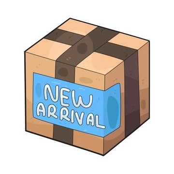 New Arrival illustration Stock Illustration