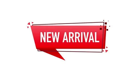 New arrival red label on white background. New collection. . Motion graphics. Stock-Footage 152833595