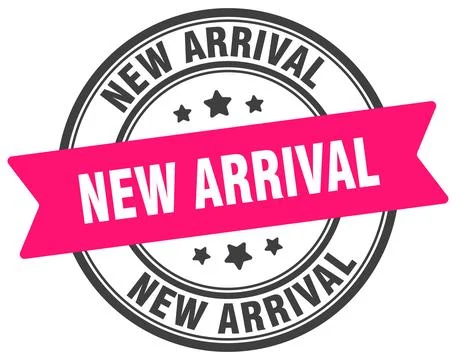 New arrival stamp. new arrival label on transparent background. round sign Stock Illustration