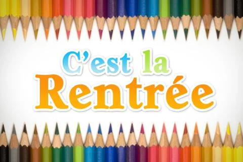 New Back to school background Stock Illustration