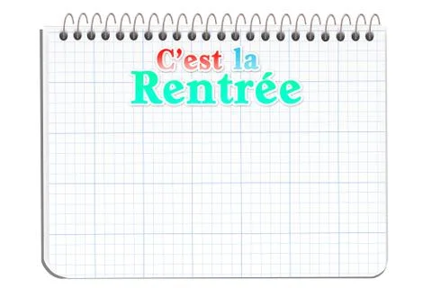 New Back to school background Stock Illustration