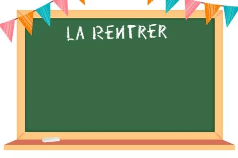 New Back to school background Stock Illustration