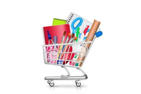 New Back to school background Stock Illustration