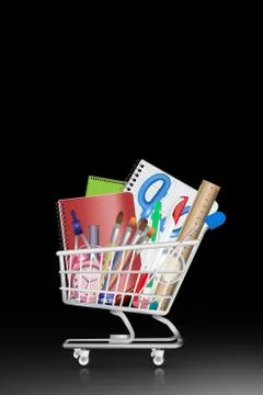 New Back to school background Stock Illustration