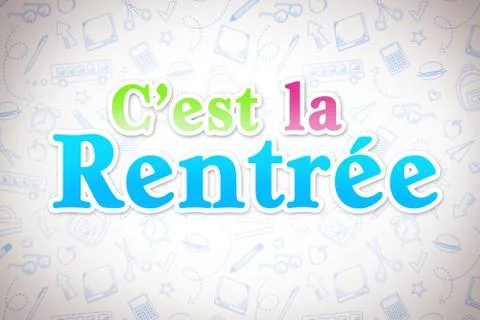 New Back to school background Stock Illustration