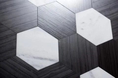 New background in strict black and white colours. Natural stone texture for 库存插图