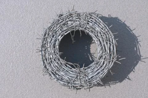 New Barb Wire Stock Photos
