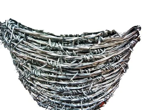 New barbed wire, for purchase Fotos de archivo