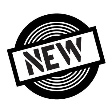 New black stamp Stock Illustration