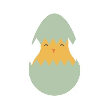 New Born Easter Egg Illustrazione stock