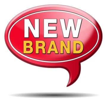 New brand icon Stock Illustration