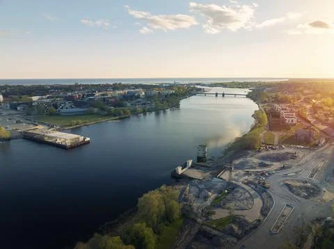 New bridge Foto stock