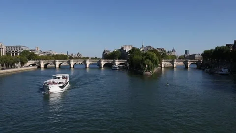 New Bridge (Pont Neuf) Stock Footage 203372178