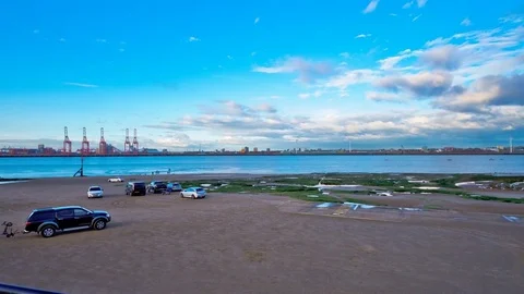 New brighton traffic Video stock 77409530