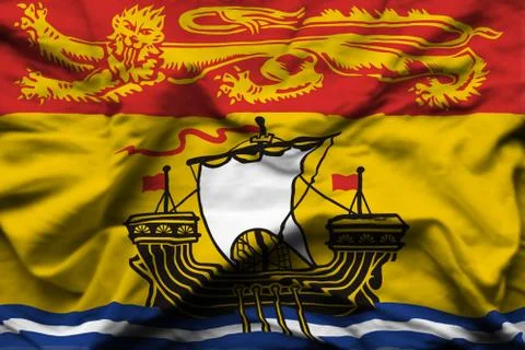 New Brunswick Stock Illustration