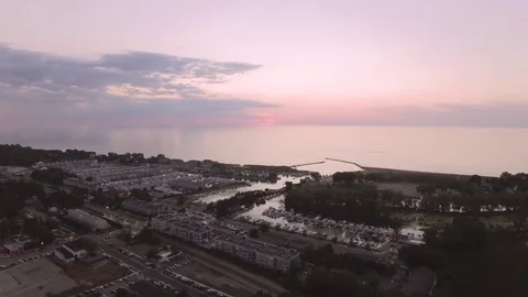 New Buffalo Sunset 動画素材 78644301