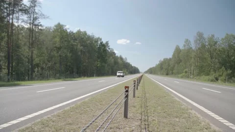 New build fast lane  Stock Footage 135148677