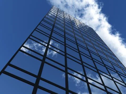 New Building 1 Stock Illustration