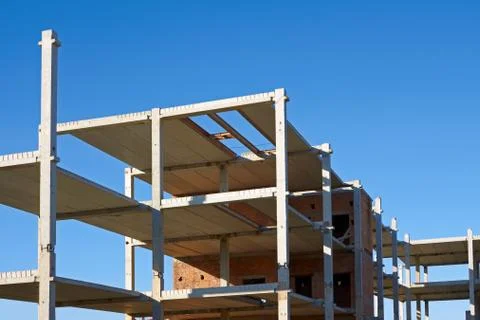 New building construction Stock Photos