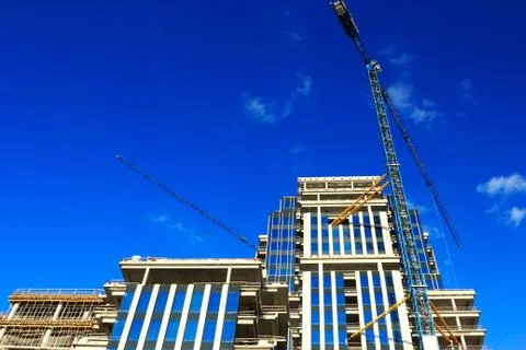 New building construction Stock Photos
