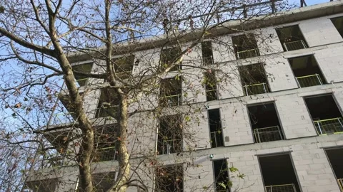 New building under construction Stock Footage 146993725