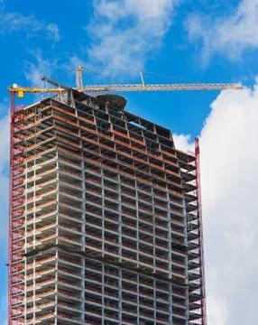 New building under construction Fotos de archivo