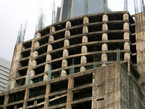 New building under construction Foto stock